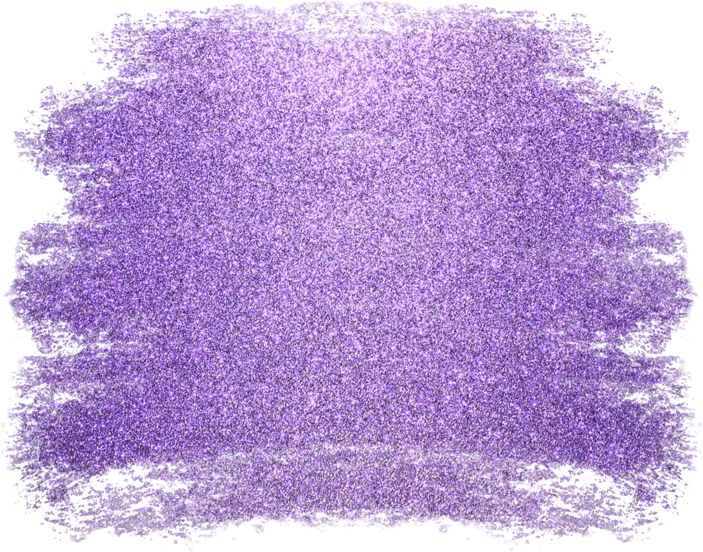 Purple Glitter Brush Stroke